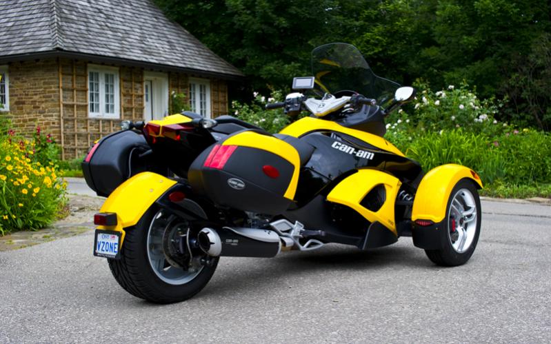 Spyder Saddle Bag Backside