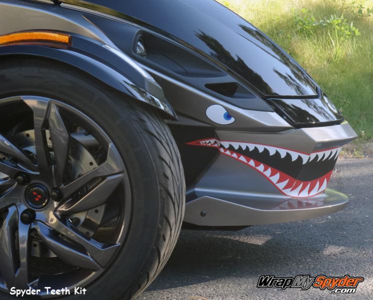 Spyder Teeth graphics kit