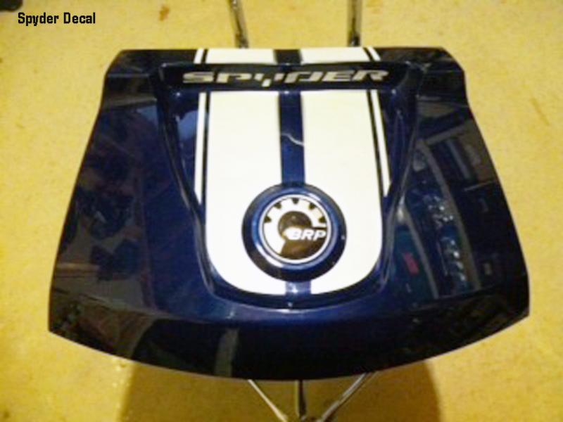 Spyder text added to rear bags of the RT. It fills the void real nice and looks great.