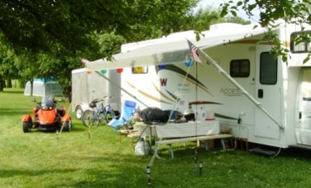 Spyder, trailer, & camper