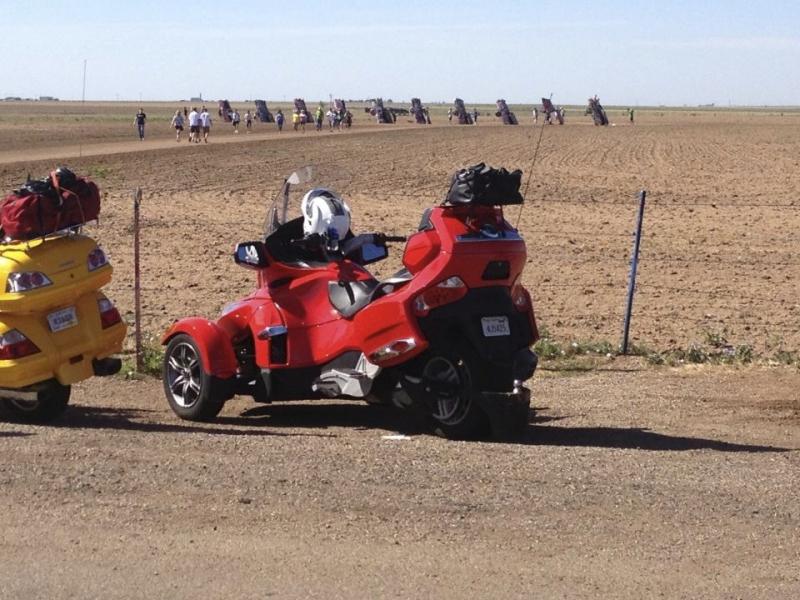 Spyder visits Amarillo.
