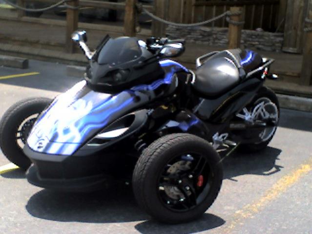 Spyder wheels painted