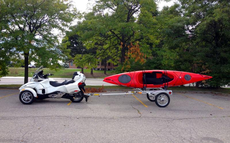 Spyder with Kayak 1