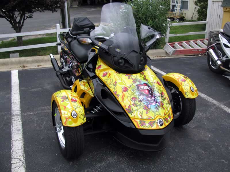 SpyderDuck's Ed Hardy Spyder