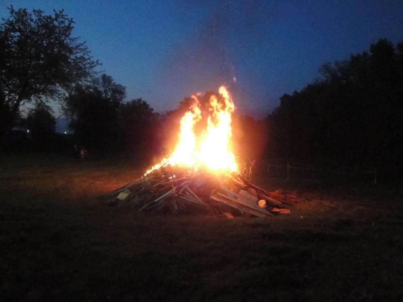 Spyderfest 2011 - BonFire behind the Wagon Wheel