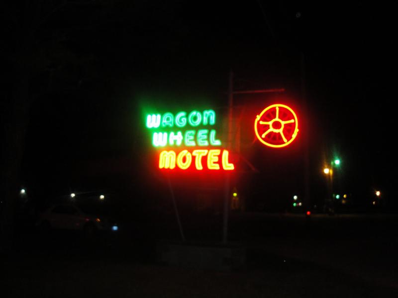 Spyderfest 2011 - Wagon Wheel sign