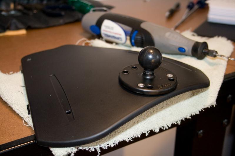 SpyderHotHands GPS Wiring 3 -  Installing Hot Hands (heated grips - low power draw) and Garmin GPS mount - Both powered directly from the battery - In