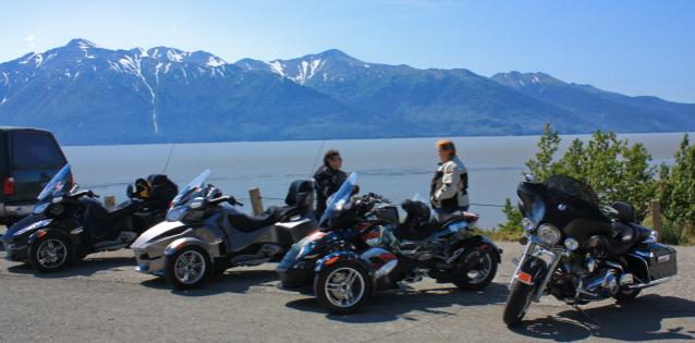 spyders along turnagain