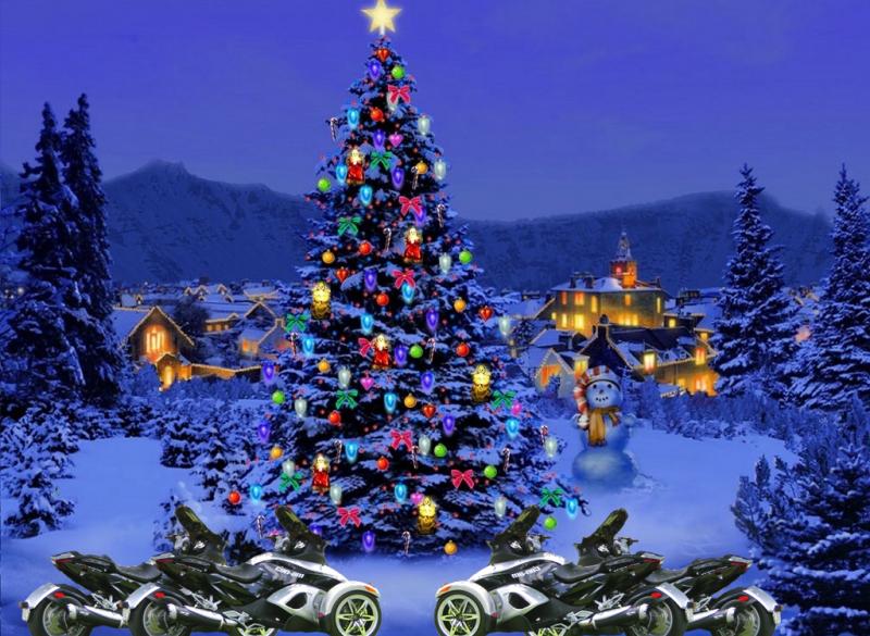 Spyders at christmas