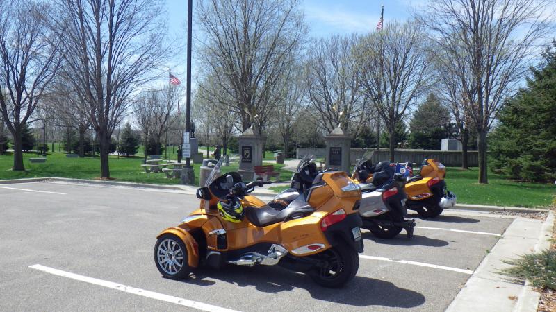 Spyders at Memorial Park in Arcadia, WI