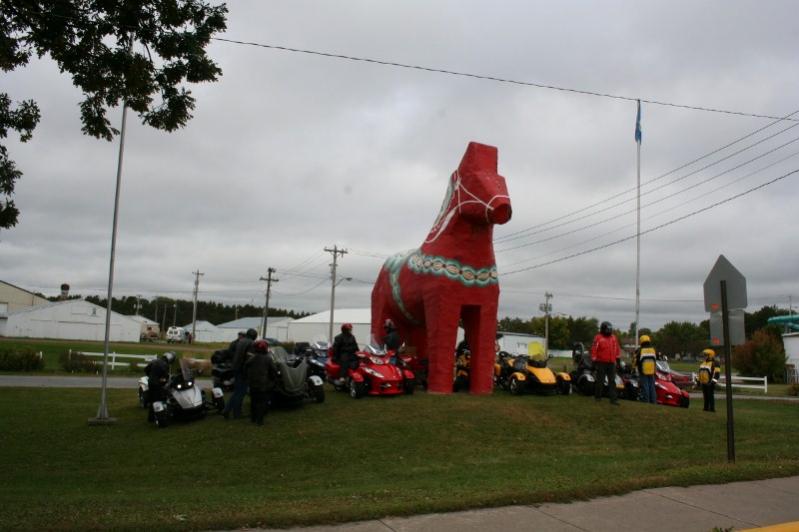 Spyders & Dala Horse in Mora, MN