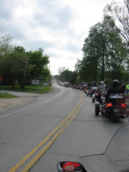 Spyders on Parade - downtown Cuba