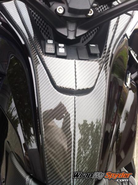 ST Real carbon fiber  CF Dash kit 1