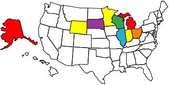 states I have driven motorcycle/spyder