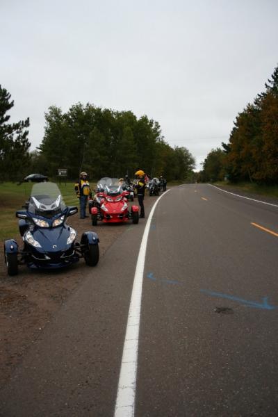 Stopping for a photo op!