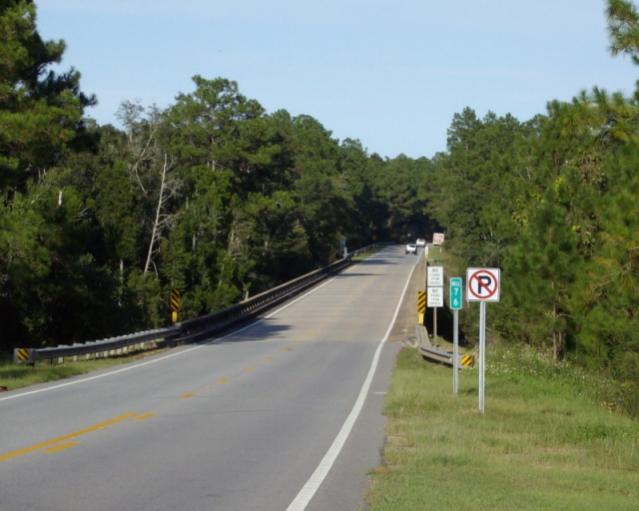 STYX RIVER BRIDGE LOOKING EAST