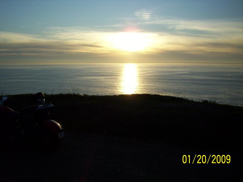 Sun Setting, CA Hwy 1