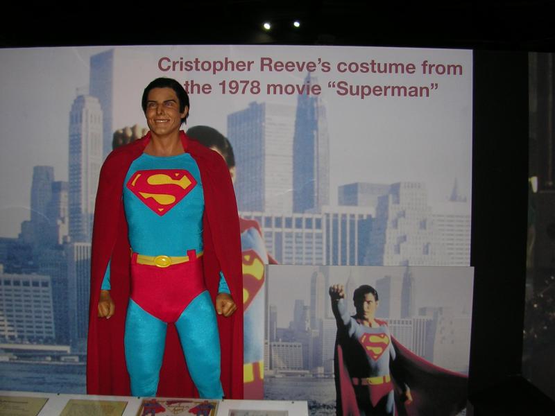 Superman suit Cristopher Reeves wore