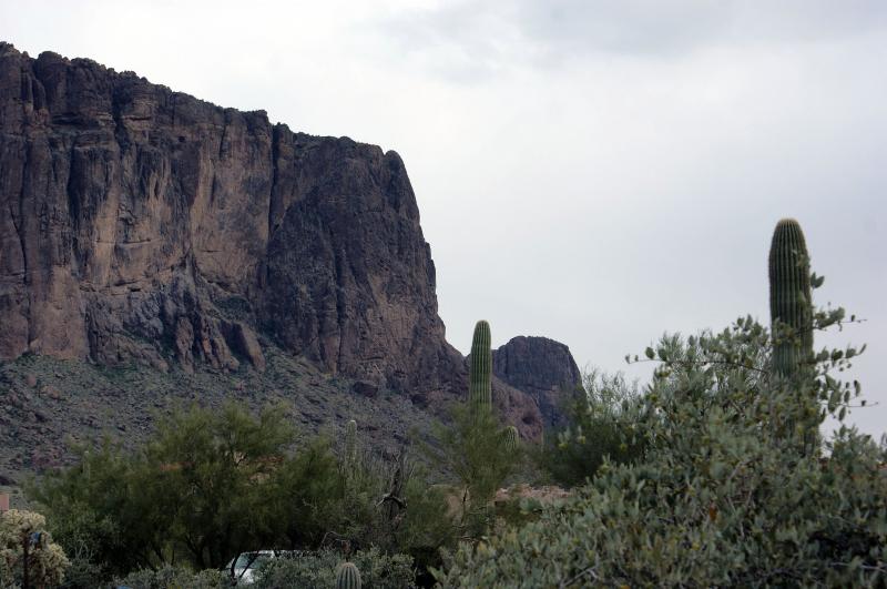 Superstition Mountains Arizona Feb 2014