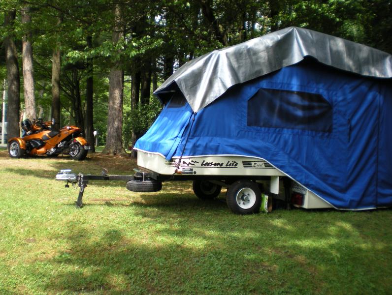 Survived 14 hours of non stop rain - dry as a bone!
(tarp is not pretty but it does the job !)