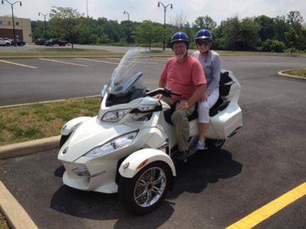 Taken by our grandson in a Best Buy parking lot.