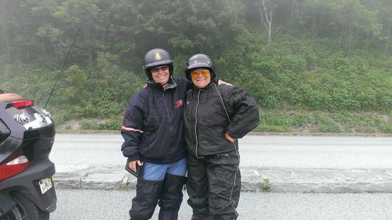 Tango and me on the Blue Ridge