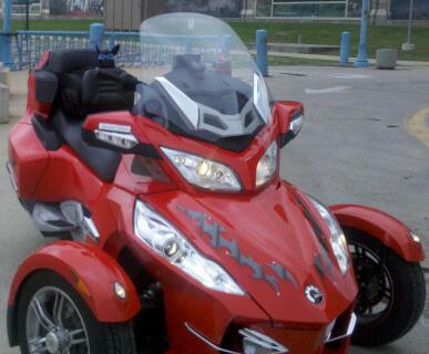 Teds Red Sled at the Covington RiverFront