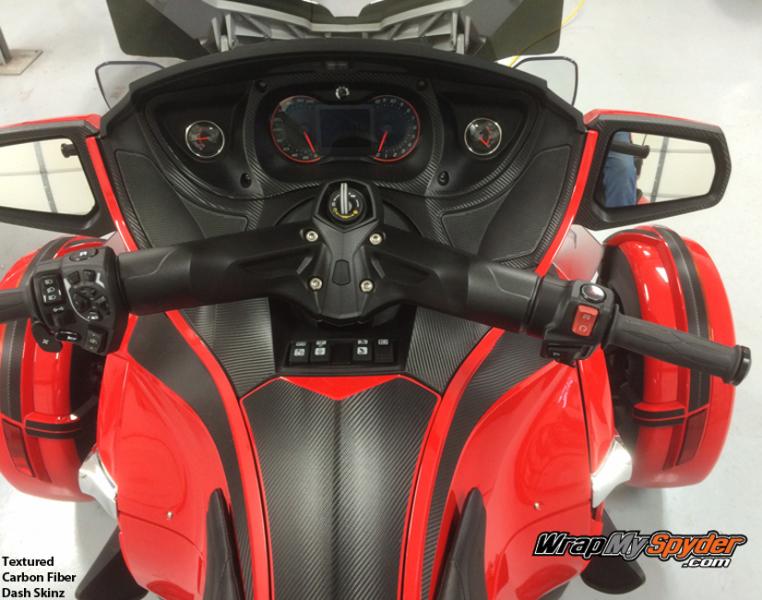 Textured Carbon Fiber RT Dash & glove