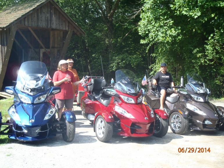 The Crew and Spyders at the Oldest Bridge