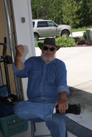 The great Supervisor although he was caught spinning a few wrenches during the day.