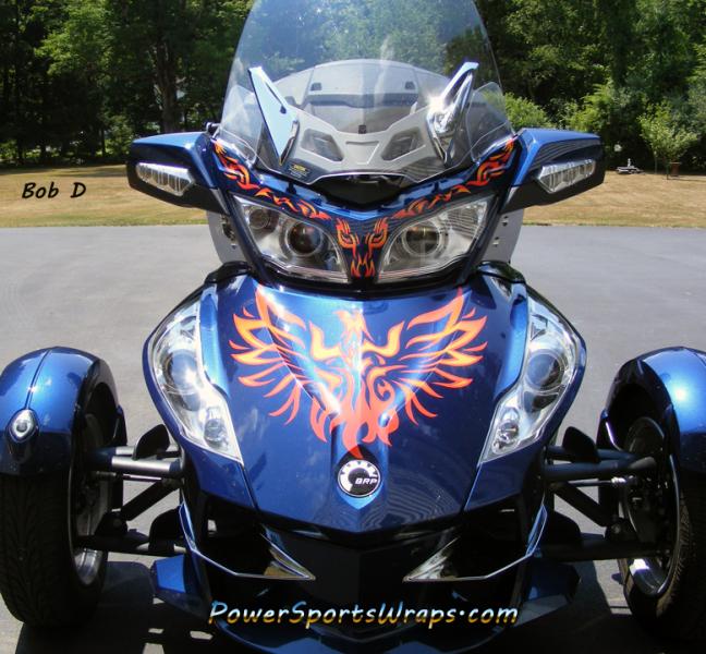 The headlight piece sure adds a lot for the look of this RT.  Sounds like he want more as well...