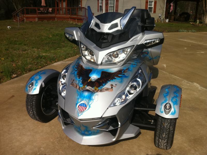 The hood says "Mount up, with wings as eagles"