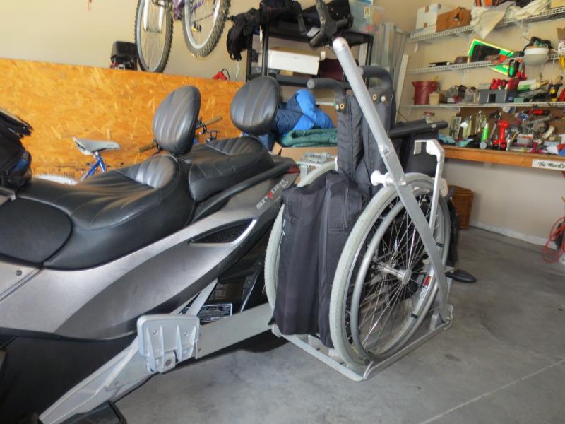 The lever is lifted up so I can transfer.