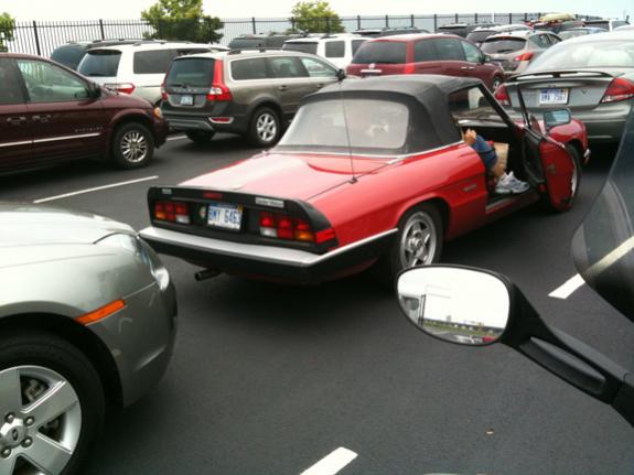 The only other 'Spyder' vehicle I saw on my trip!