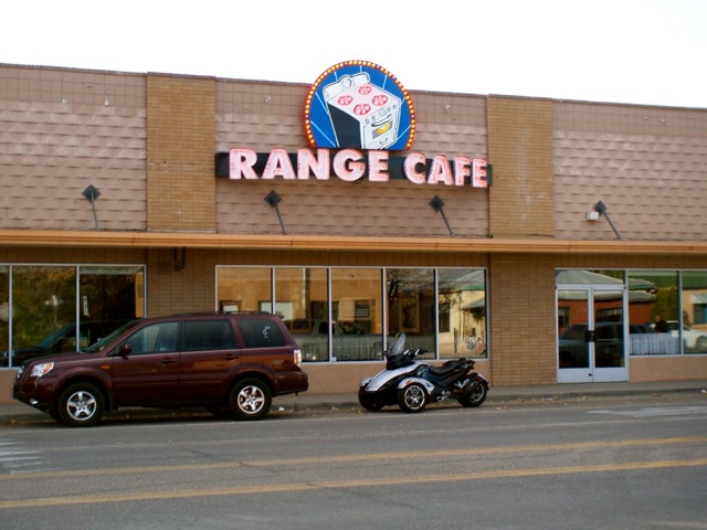 The Range Cafe, Bernalillo, New Mexico. 
(three locations world-wide)

Just the BEST!