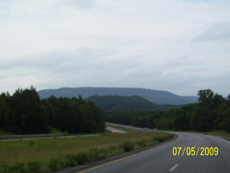 The road just continues.  I-59 North, GA