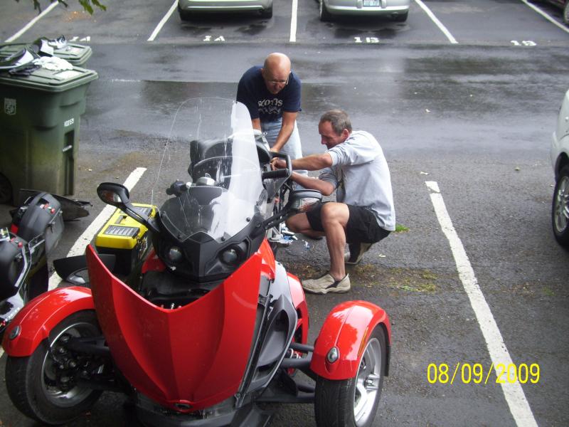 The search for the way to get to those tail lights!