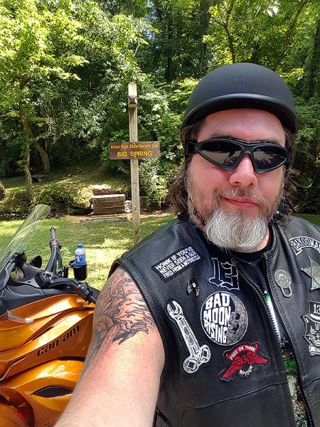 The Selfie at Big Springs site