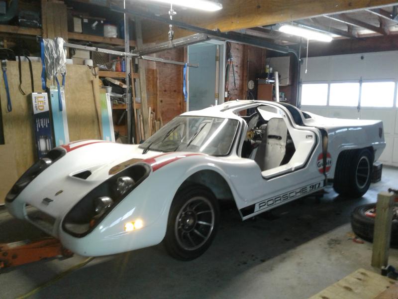 The space in the middle of the car is almost what will need to be added ( fiberglass ) ...most of this space was caused from lowering the rear 14 inhe