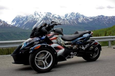 The spyder near Matanuska Glacier