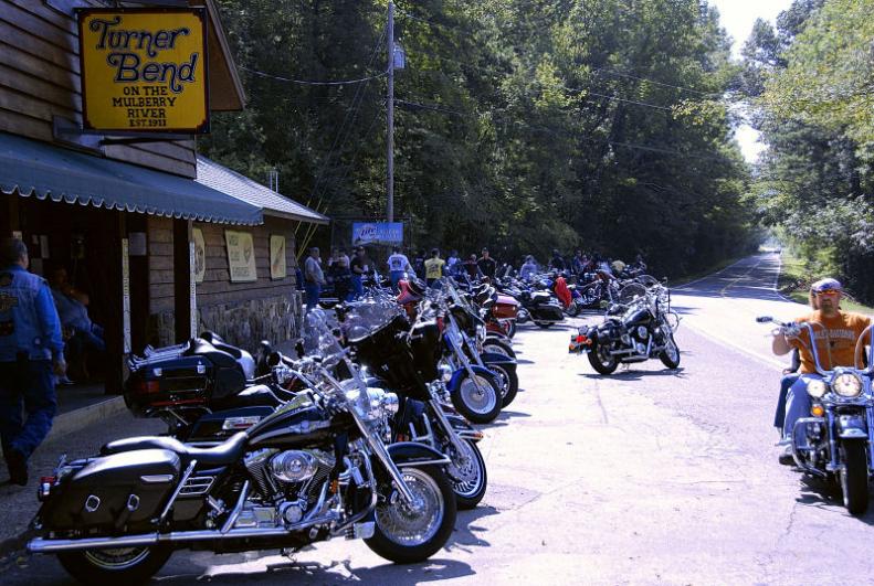 The start of the Pig Trail Scenic Byway.  Hwy 23 in Arkansas from I-40 going north all the way to Eureka Springs, AR just south of Missouri border is 