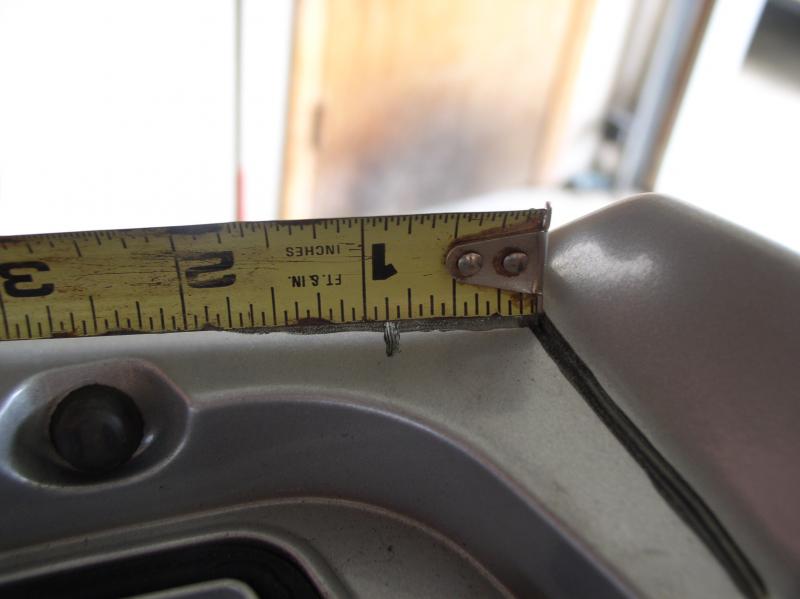 The tape kept moving and my eyes were getting crossed trying to hold the camera and tape, this is close, (very close)