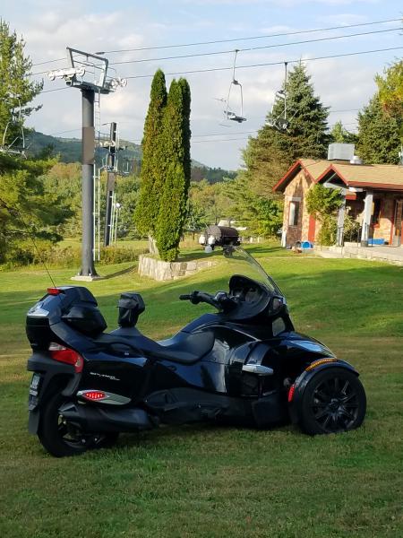 They say the Spyder is a snowmobile on wheels.  What do you think ?
