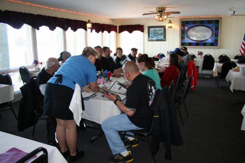 They set us up in the dinning room facing the lake - great view and great food!