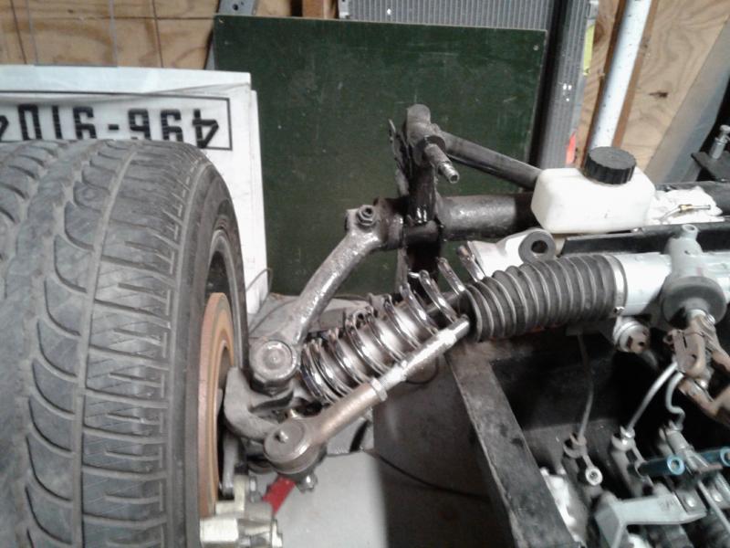 This is what I will re-place ....it's an old VW beetle front suspension
