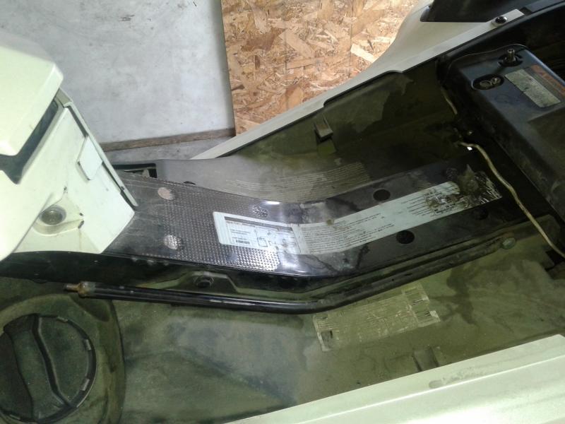 This is what my solid strut looks like when it's alongside the frame …. it could be shorter …. you would just have to make the small hole in the seat 