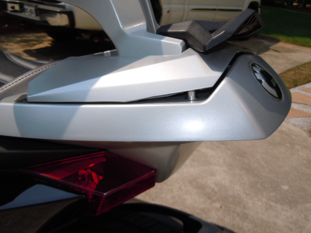 This shows the visible change of the screw and stud showing.