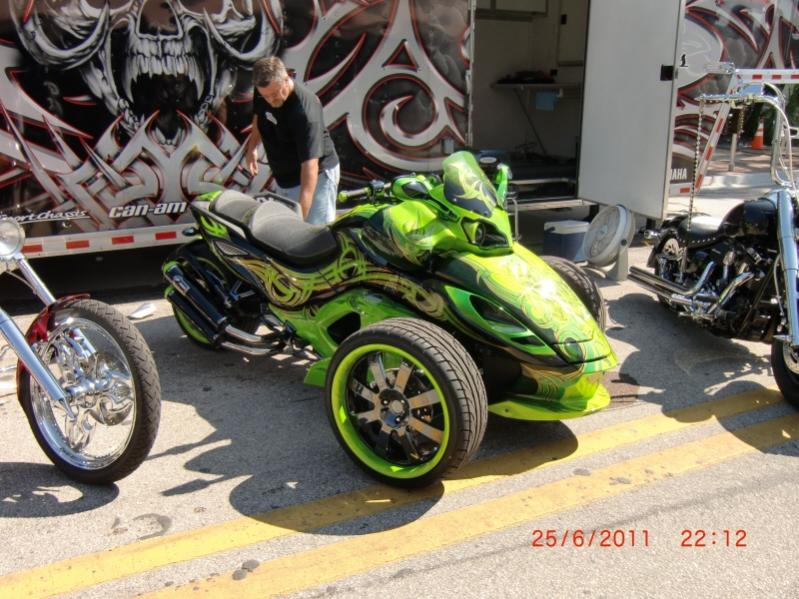 This was customized by south florida dealer that sells three spyders a week currently.  Owner helped with original spyder design