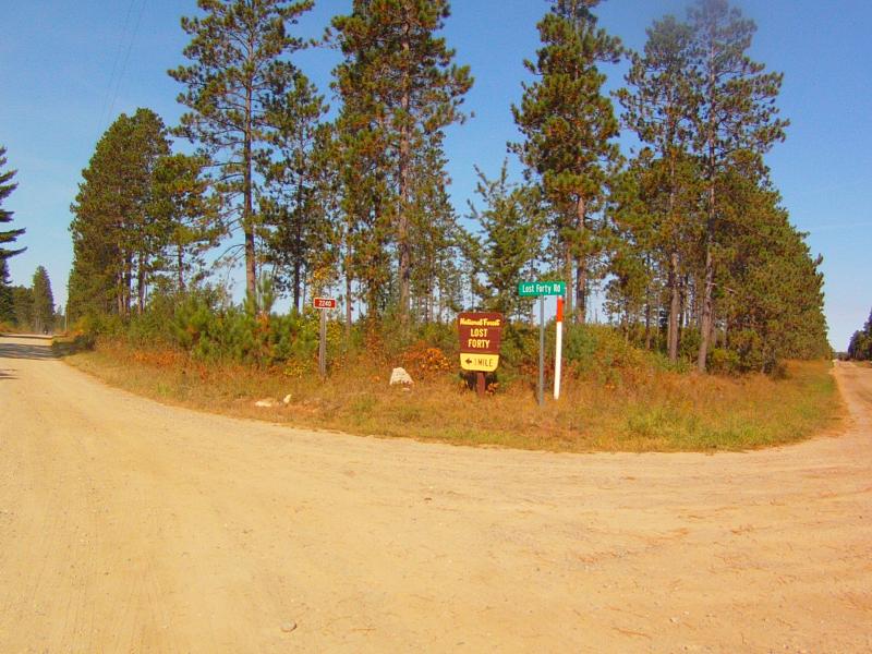 <- This way to the Lost Forty