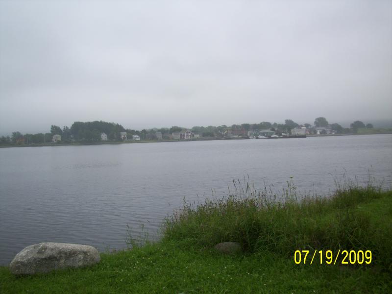 Tides going out. Not sure which area this was, down the road as we went.